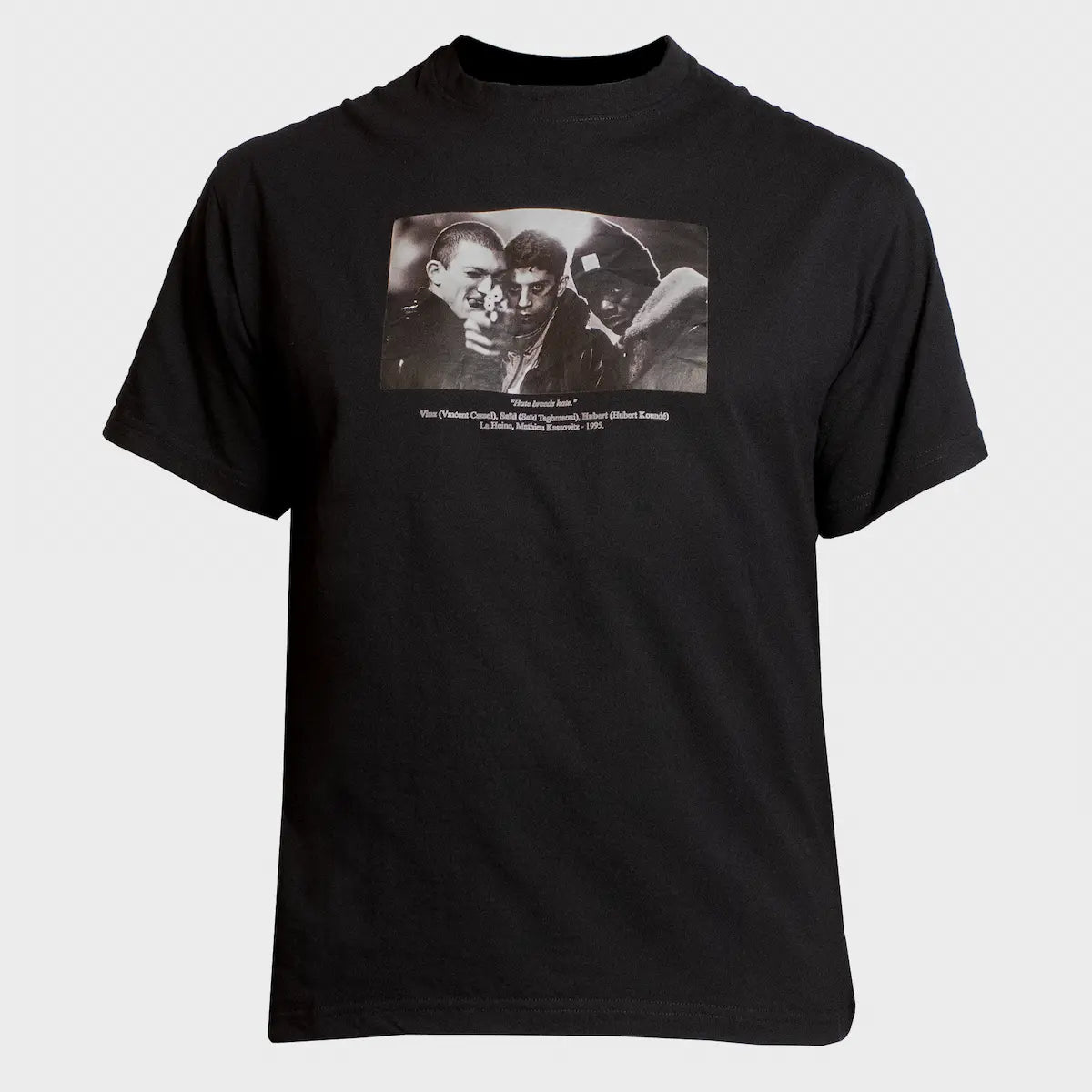 LA HAINE - T-SHIRT - BLACK