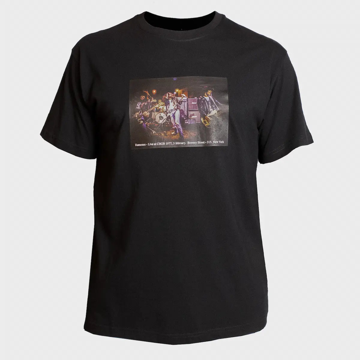 RAMONES 1977 - T-SHIRT - BLACK