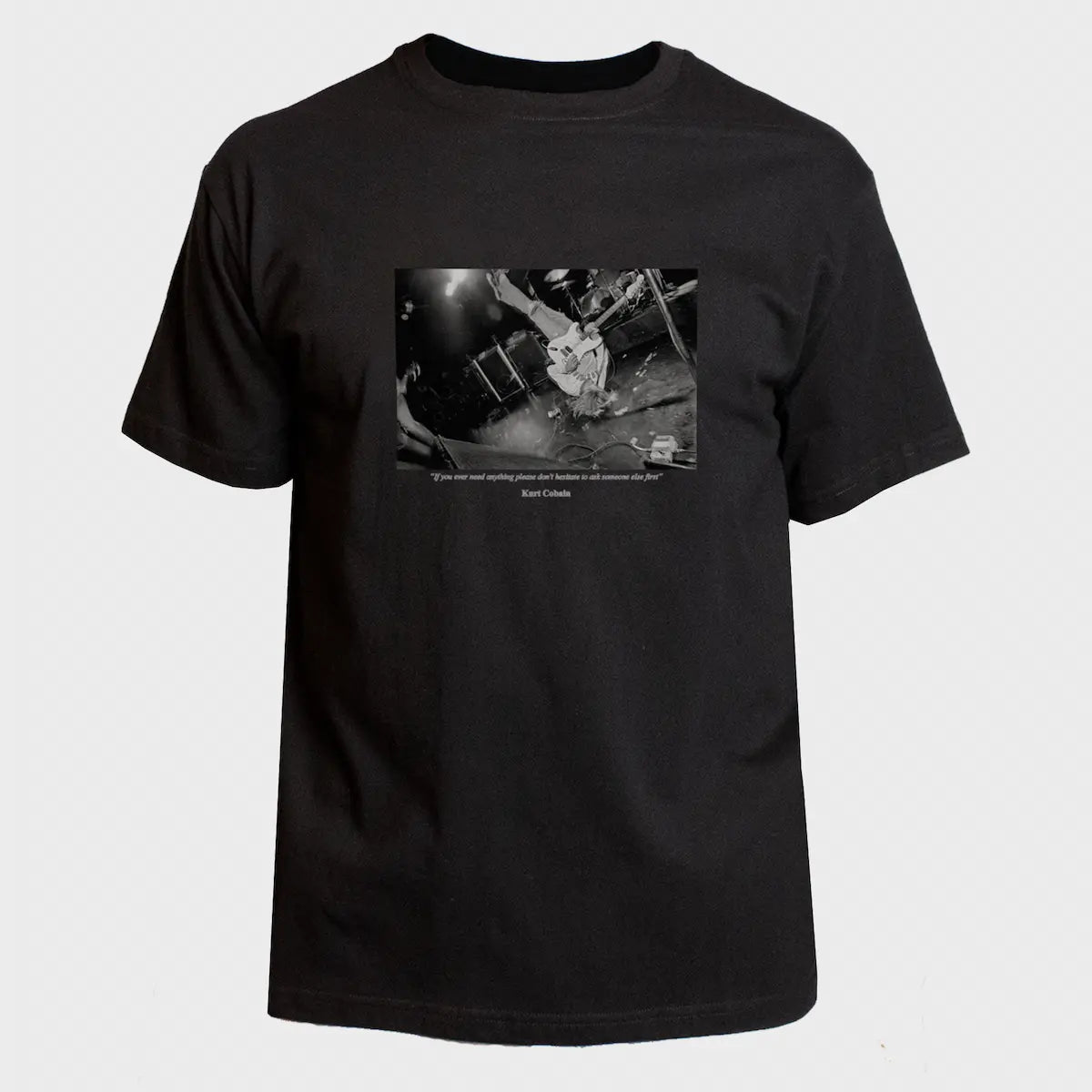 KURT 1990 - T-SHIRT - BLACK