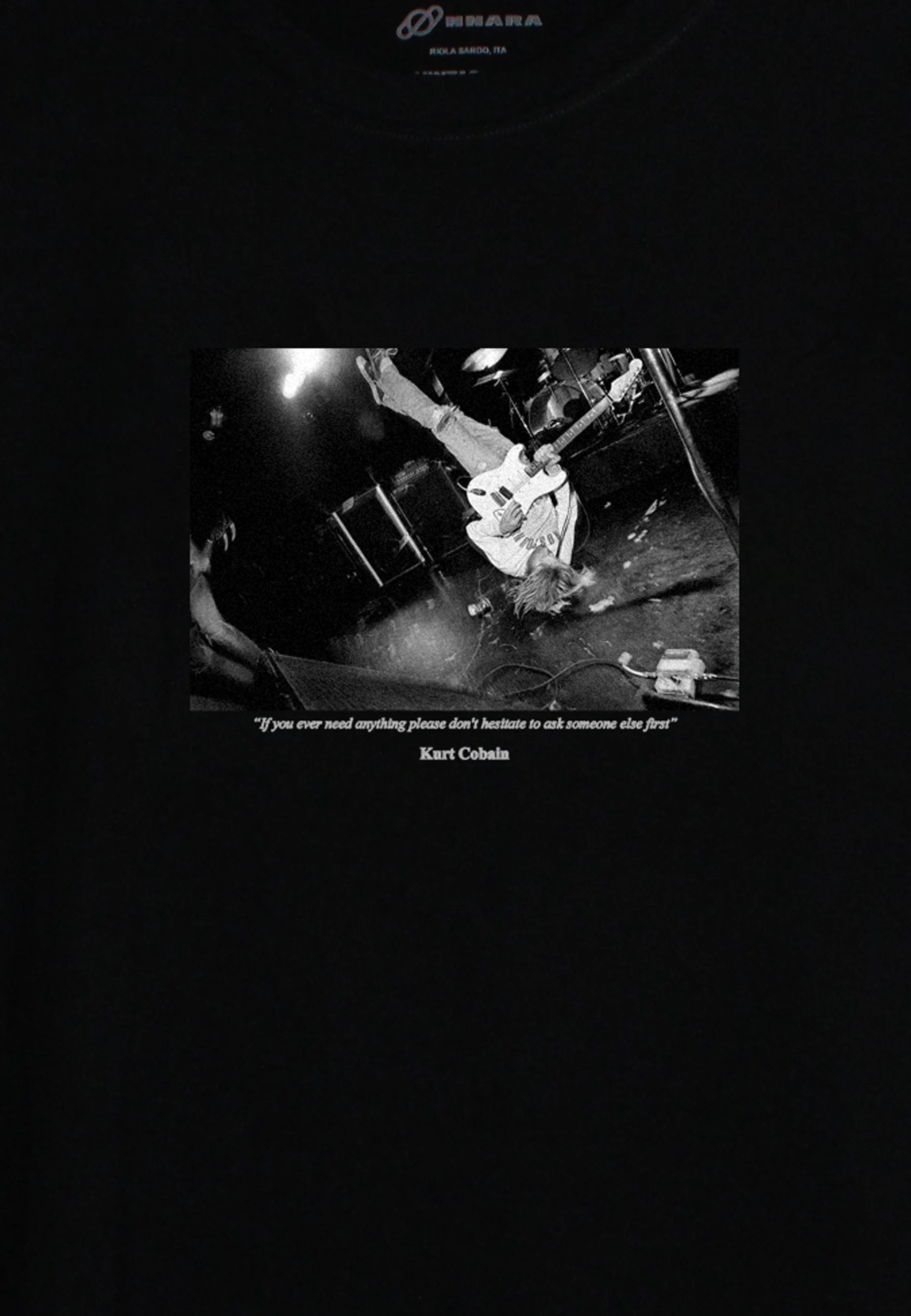 KURT 1990 - T-SHIRT - BLACK