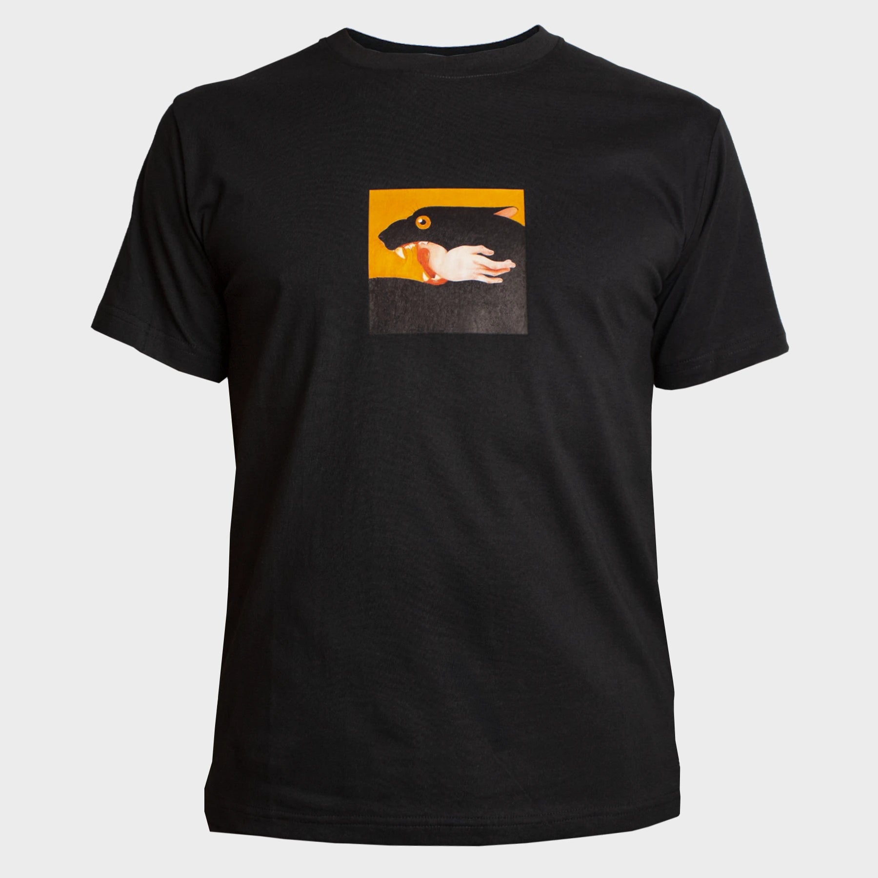 BLACK PANTER- T-SHIRT - BLACK