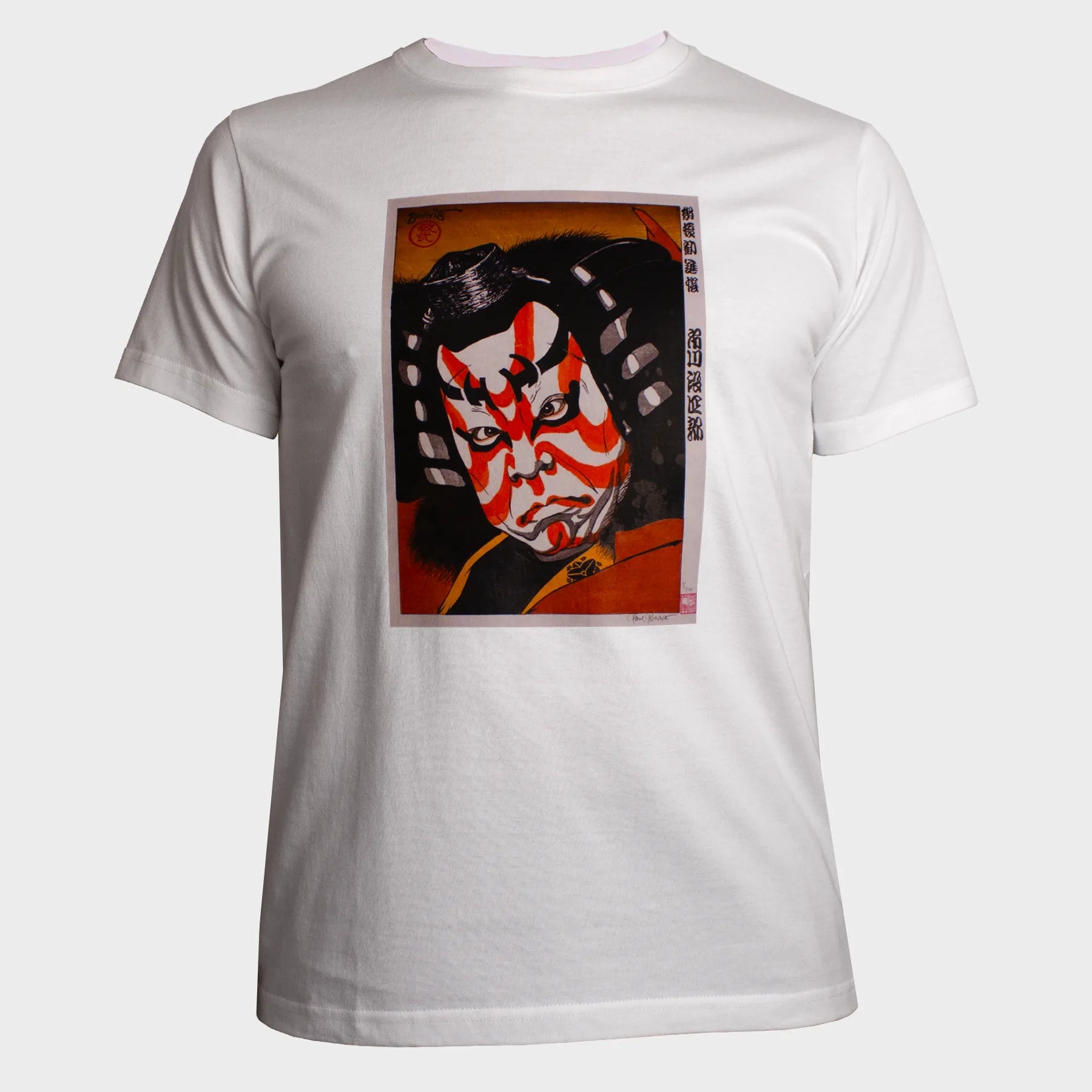 KABUKI FACE - T-SHIRT - WHITE