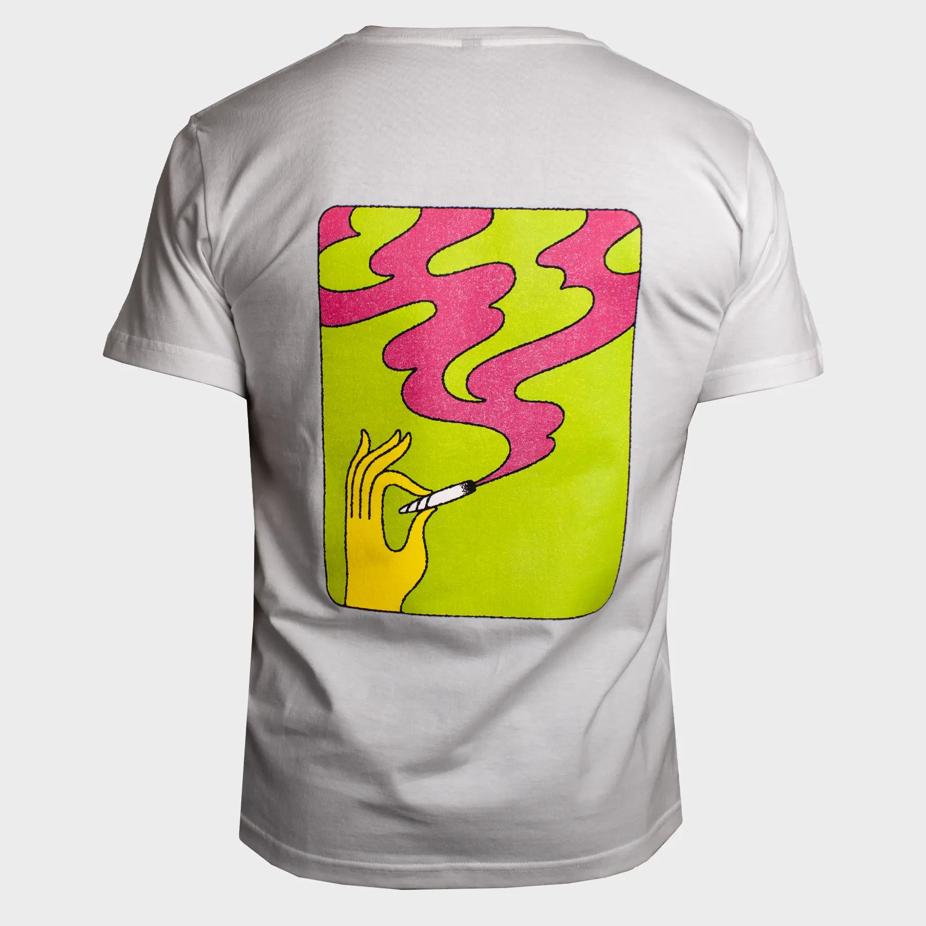 SMOKE FLOW - T-SHIRT - WHITE