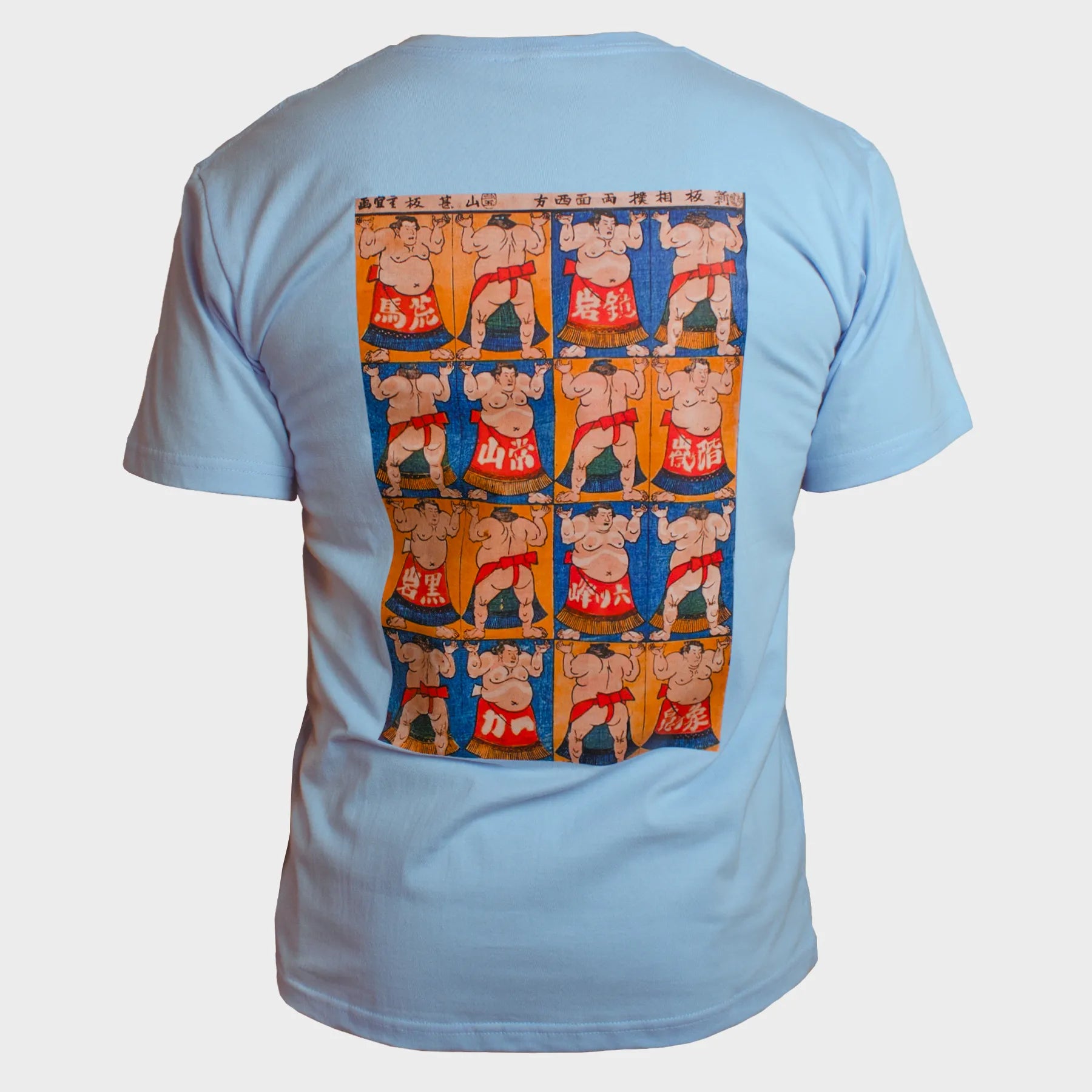 SUMO GRID - T-SHIRT - LIGHT BLUE