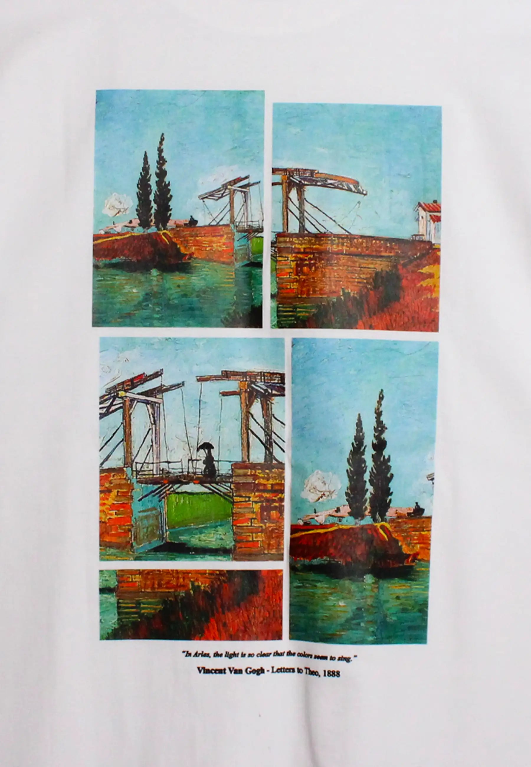 BRIDGE OF ARLES - T-SHIRT - WHITE