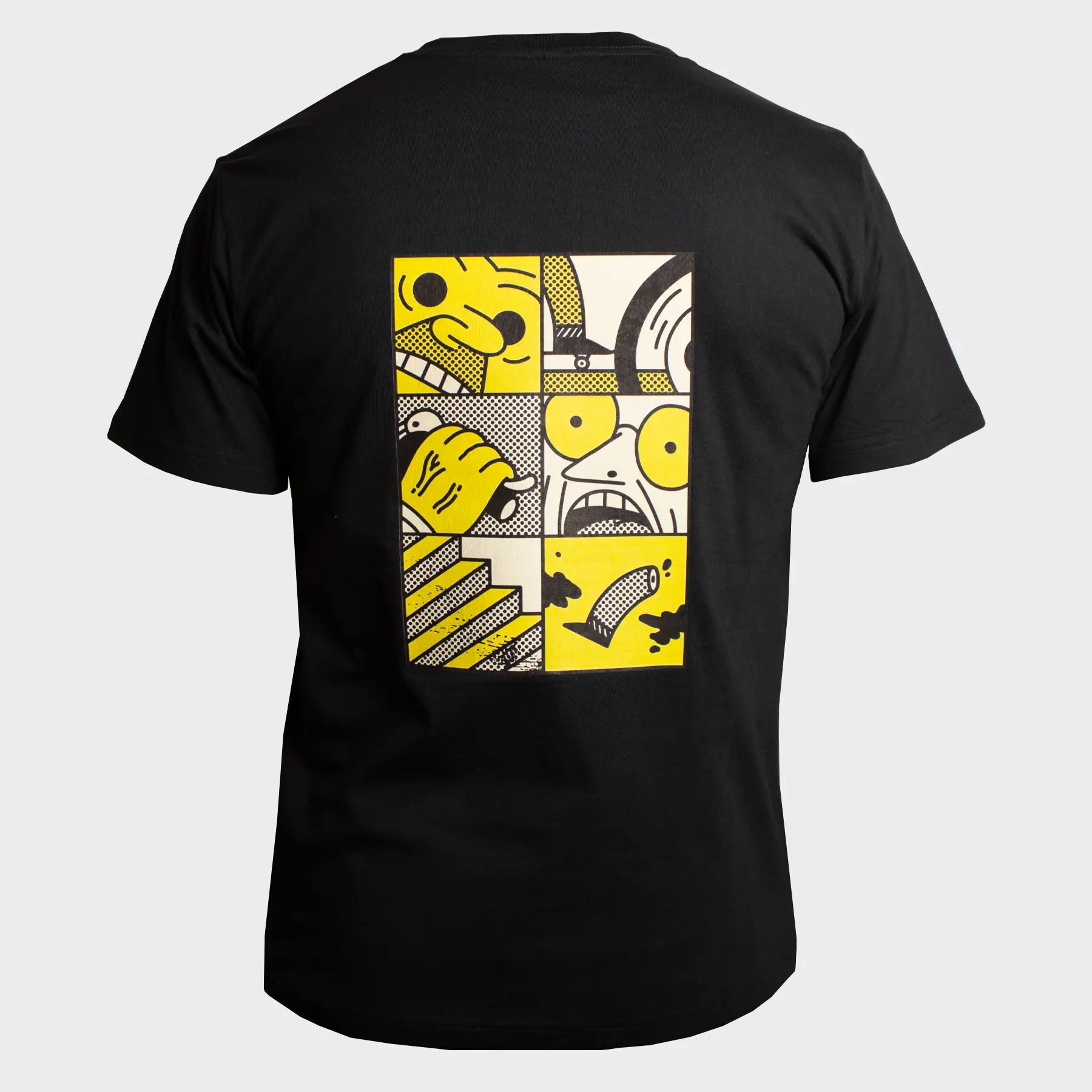 COMIC CUT - T-SHIRT - BLACK