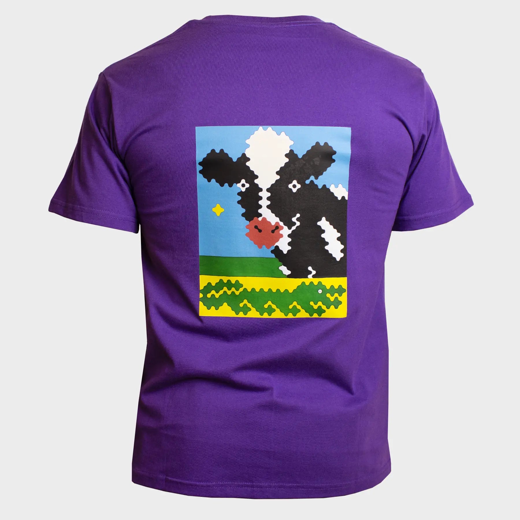 COW & CROCODILE - T-SHIRT - PURPLE
