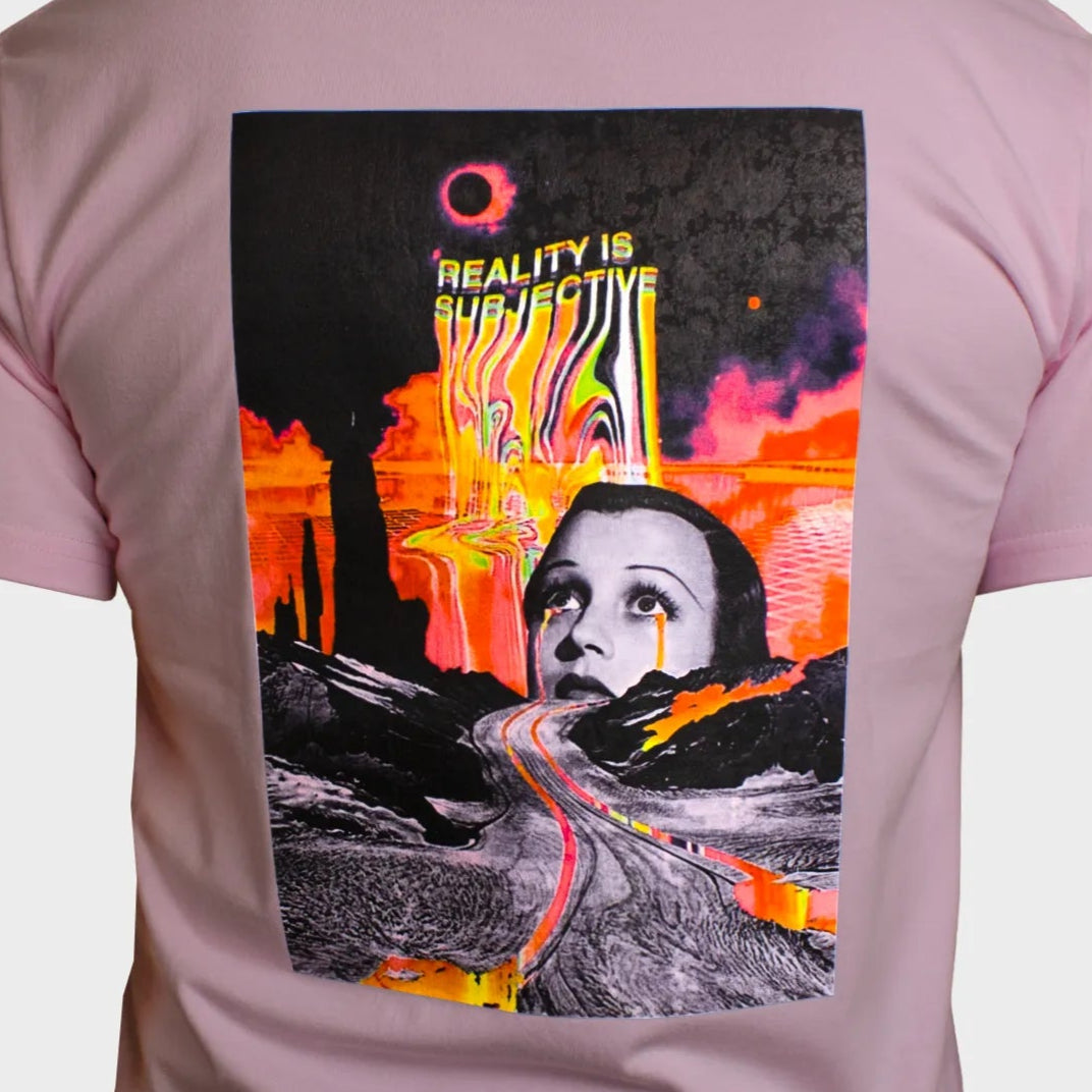 REALITY IS SUBJECTIVE - T-SHIRT - PINK