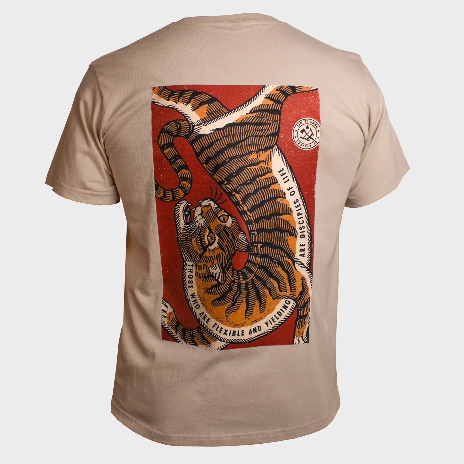 TAO TIGER - T-SHIRT - BEIGE