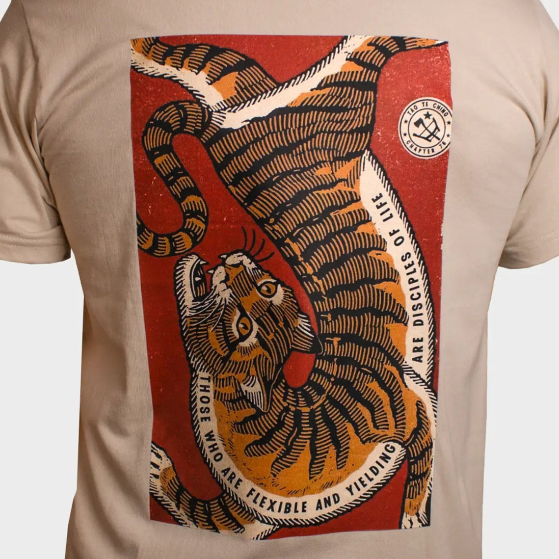 TAO TIGER - T-SHIRT - BEIGE